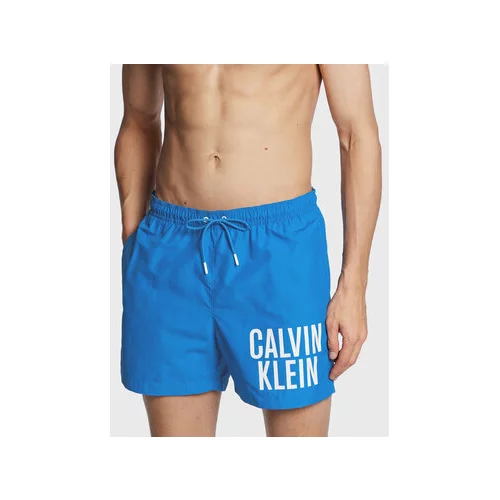 Calvin Klein Swimwear Kopalne hlače KM0KM00794 Modra Regular Fit