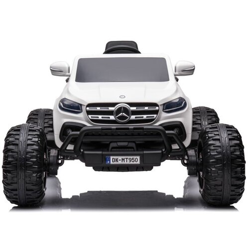  Licencirani auto na akumulator Mercedes DK-MT950 4x4 - bijeli Slike