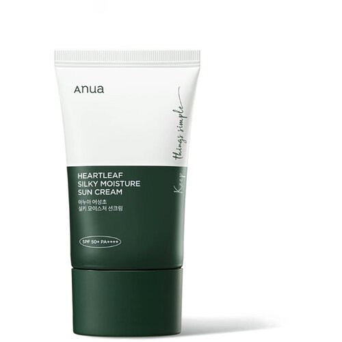 Anua heartleaf silky moisture sunscreen SPF50+ pa++++ 50ml Cene
