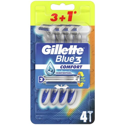 Gillette brijač blue 3 pakovanje 3+1 Slike