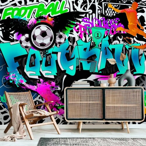  Foto tapeta - Sports Graffiti 294x210 Samoljepljiva Cene