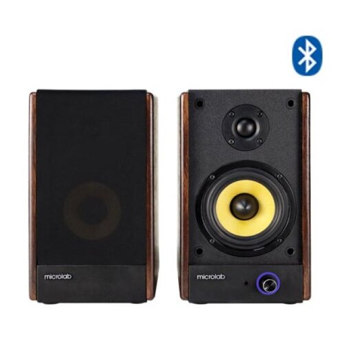 Microlab SOLO4 Aktivni drveni zvucnici 2.0 60W RMS (20W+10W)*2 4+0,75, Bluetooth, Optical, 2RCA Slike