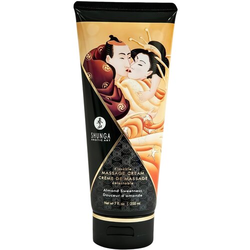 Shunga Masažna krema Kissable - mandlji Slike