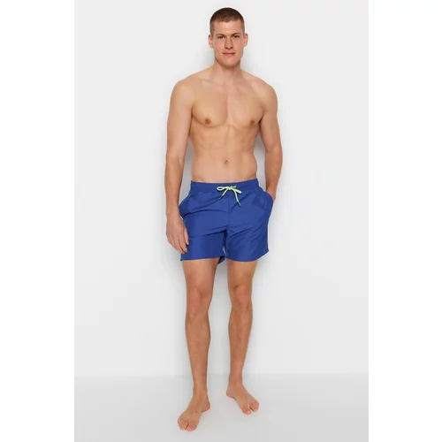 Trendyol Swim Shorts - Blue - Plain