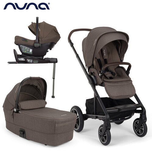 Nuna® otro&scaron;ki voziček 4v1 mixx&trade; next + pipa&trade; next chestnut + isofix baza next Cene