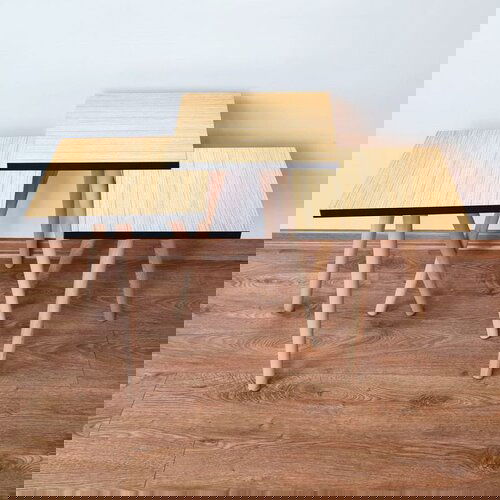 Hanah home 3Shp118 - beige beige nesting table (3 pieces) Cene