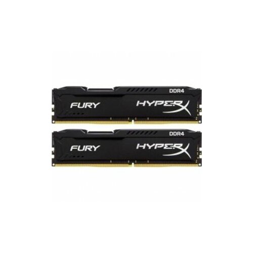 Kingston HYPERX Fury Black 16GB kit (2 x 8GB) DDR4 2400MHz CL15 HX424C15FB2K2/16 ram memorija Slike