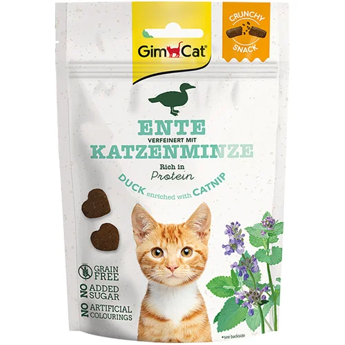 Gimcat Crunchy Snacks - Patka s mačjom metvicom 50 g