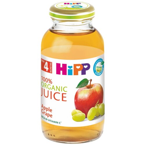 Hipp Sadni sok - jabolko in belo grozdje 200ml Cene