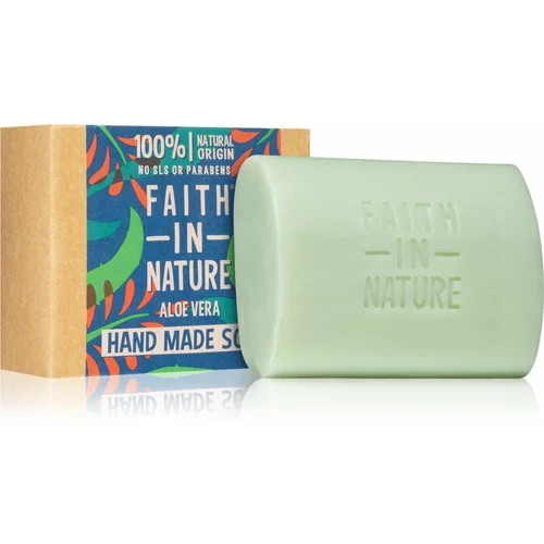 FAITH IN NATURE Hand Made Soap Aloe Vera prirodni sapun s aloe verom 100 g