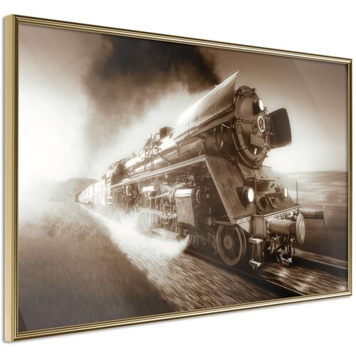  Poster - Steam and Steel 45x30 Cene