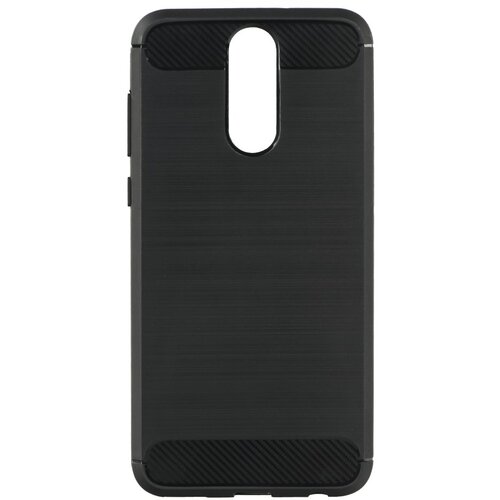  Gumijasti / gel etui Carbon za Huawei Mate 10 Lite - črni Cene