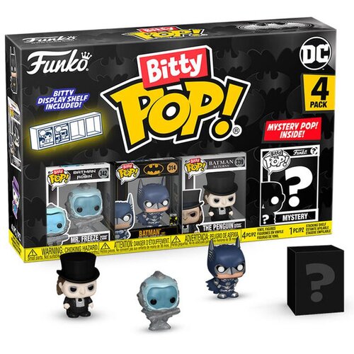 Funko Bitty Pop Blister 4 figure Bitty POP DC Comics Batman 85. obljetnica Mr. Freeze Slike