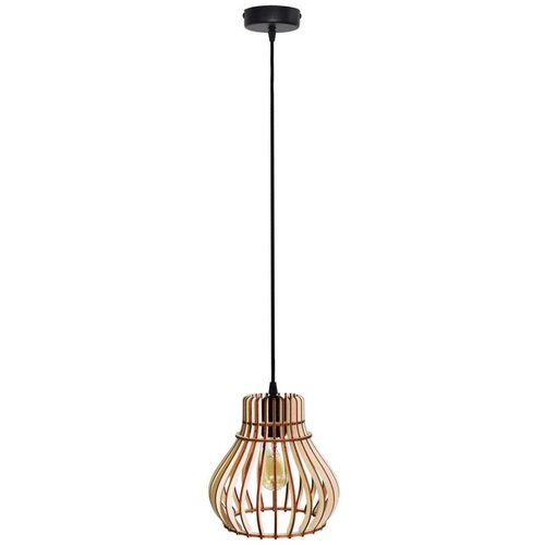  Luster na sajli BARREL 1xE27/24W/230V prečnika 20 cm Cene