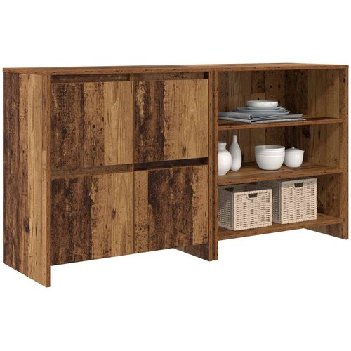  Kreveta 2 pcs Staro drvo 70 x 41 x 75 cm Konstruirano drvo Slike