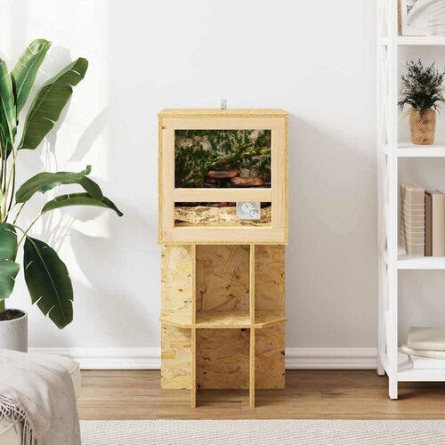  Terarij Smeđa 40 x 40 x 90 cm OSB Slike