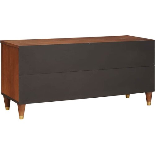  ormar Smeđa 100 x 33,5 x 46 cm Čvrsto drvo manga Slike