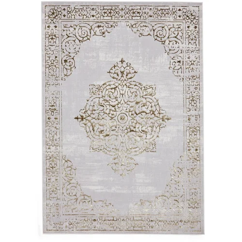 Think Rugs Svijetlo sivi/u zlatnoj boji tepih 80x150 cm Artemis –