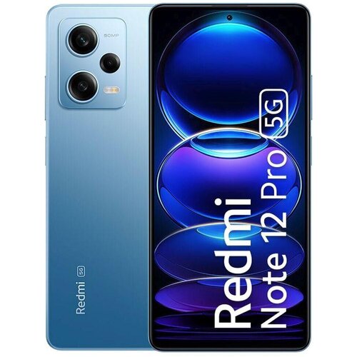 Xiaomi refabrikovani mobilni telefon redmi note 12 pro 5G, 6.67", 2400 x 1080, 120 hz, 50 mp, 16 mp, 6/128GB, plavi Cene