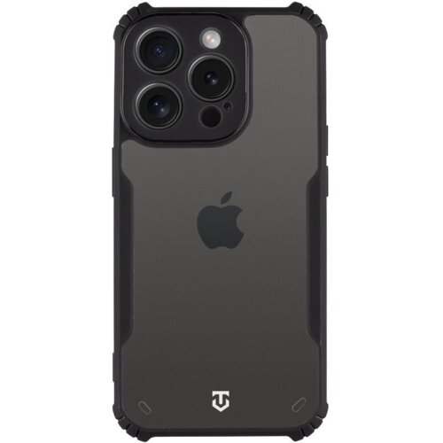 TACTICAL Quantum silikonski ovitek za iPhone 15 Pro Max - prozorno črn Cene