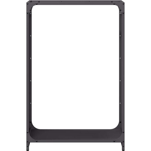  Stalak za drva crni 60x28x90 cm Hladno valjani čelik Slike