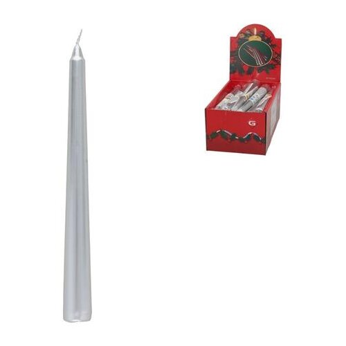  SVIJEĆA 20CM SREBRNA Slike