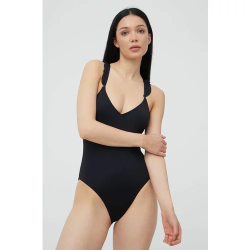 Vero Moda Jednodijelni kupaći kostim Melodi boja: crna, lagano učvršćene košarice