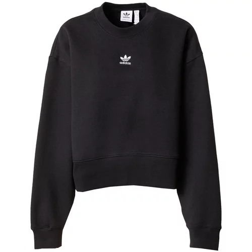 Adidas Sweater majica 'Adicolor Essentials' crna / bijela