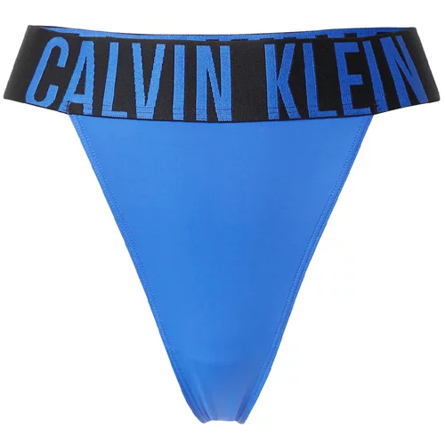 Calvin Klein Underwear Tanga gaćice 'Intense Power ' ' kraljevsko plava / crna