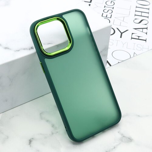 Maska shining za iphone 15 pro max/ zelena Slike