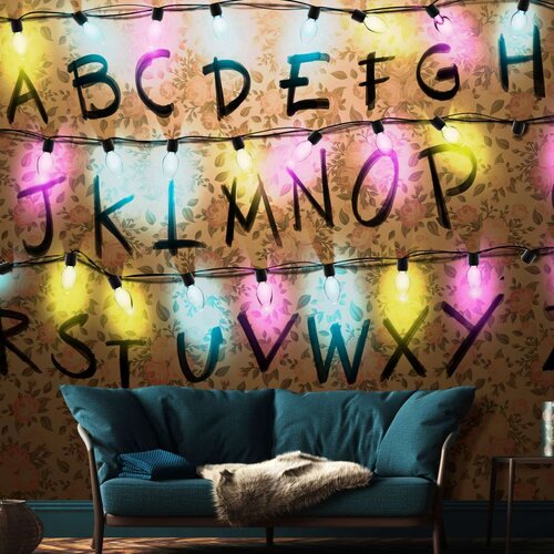  Samoljepljiva foto tapeta - Strange Message 196x140 Slike