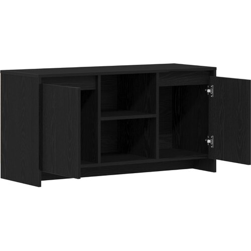  ormar Crni hrast 102 x 37,5 x 52,5 cm Konstruirano drvo Slike