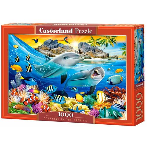 Castorland delfini iz tropskih oblasti/ 1000 delova Slike