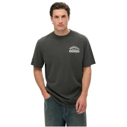 Superdry tamnosiva mu&amp;scaron;ka majica Slike