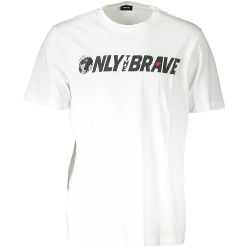 Diesel SHORT SLEEVE T-SHIRT MEN WHITE Slike
