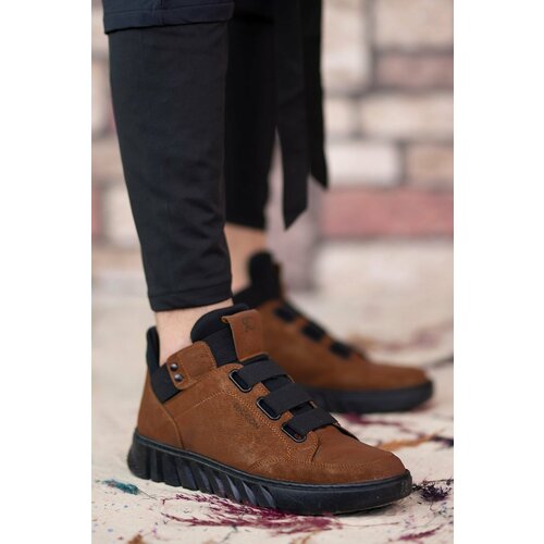 Riccon Tan Black Unisex Sneaker Boots 0012383 Slike