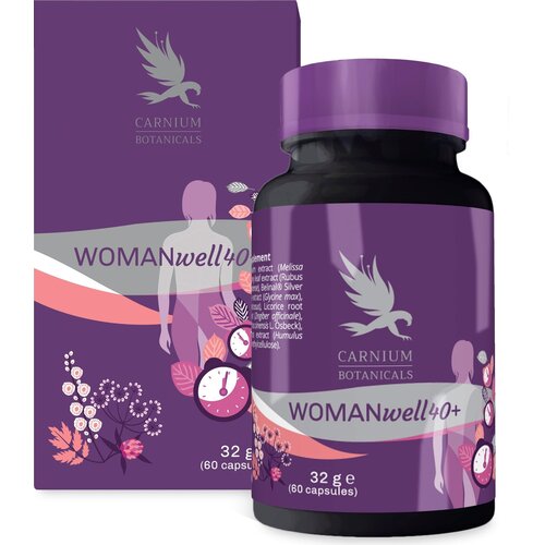 Carnium Botanicals WOMANwell 40+ - 60 kaps. Slike