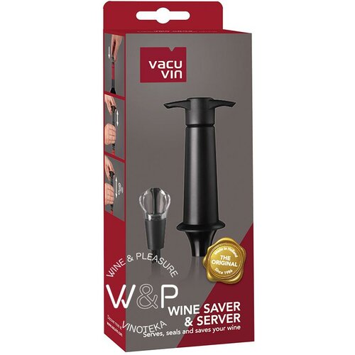 VACUVIN wine saver&server crni 06824606 Slike