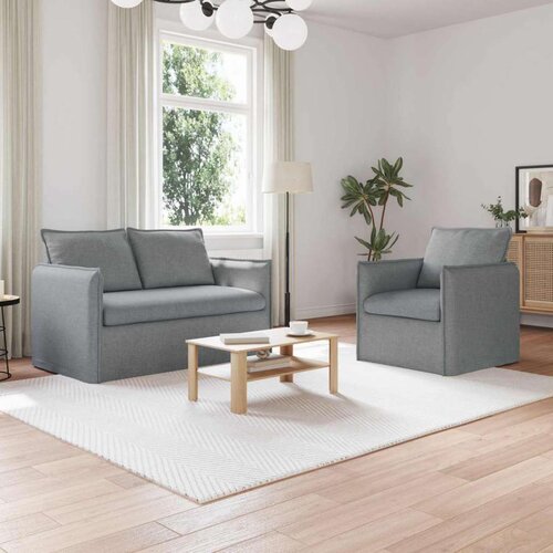 SOFA 120cm 2 pcs Svjetlosiva Metal Cijene