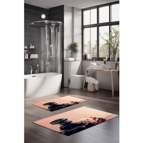  CT-5184 multicolor bathmat set (2 pieces) Cene