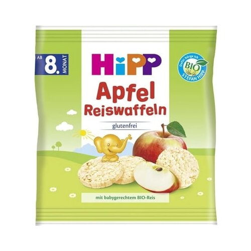 Hipp Bio riževi vaflji - Jabolko Cene