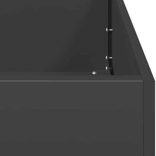  Sadilica crna 360x80x40 cm od čelika Slike