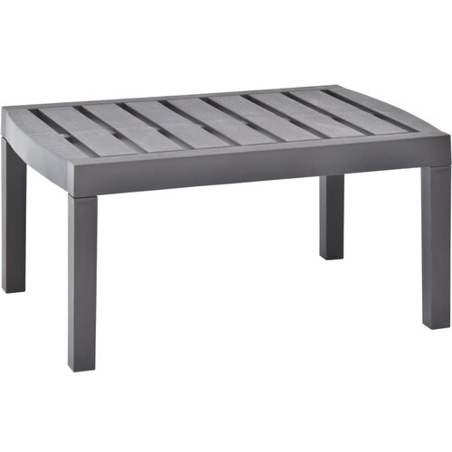 VidaXL Vrtna mizica mocha 78x55x38 cm plastična Slike