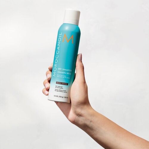 Moroccanoil Dry Shampoo Dark Tones suh &amp;scaron;ampon za temnej&amp;scaron;e lase 205 ml za ženske Slike
