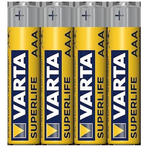 Varta 2003101304 - 4 kom cink-ugljena baterija SUPERLIFE AAA 1,5V Cene