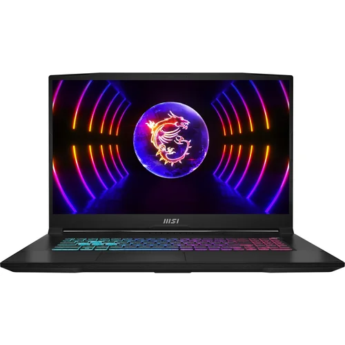 MSI Laptop Katana 17 B12VGK-405 Core Black | GeForce RTX 4070 (8GB) / i7 / RAM 32 GB / SSD Pogon / 17,3″ FHD