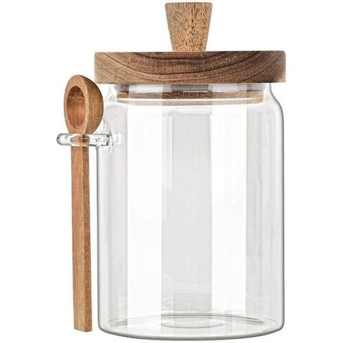 Estia steklena posoda za shranjevanje z žlico Allure, 01-17460, 850ml Cene
