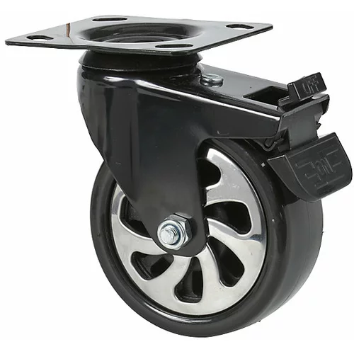  Vrtljivo kolo z zavoro, Ø 125 x 50 mm, za voziček za orodje JUMBO