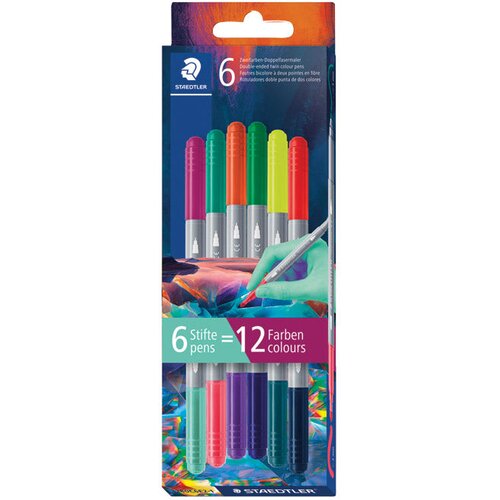  ŠKOLSKI 6BOJA OBOSTRANI PK12 MULTIVERSE STAEDTLER 3280C6E2-1 Cene