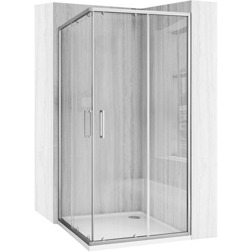 Rea City 90x90 tuš kabina Nickel Brush Cene
